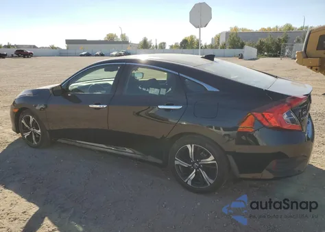 2018 Honda Civic Touring из США, поврежденный, VIN JHMFC1F91JX034050